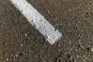 Close up of an asphalt road photo