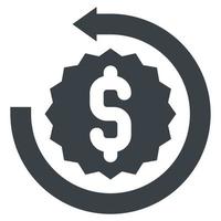 money clip art icon vector