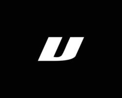 U logo design vector template