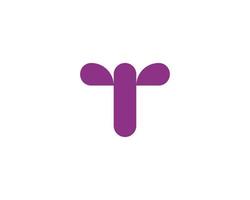 T logo design vector template