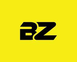 BZ Logo design vector template