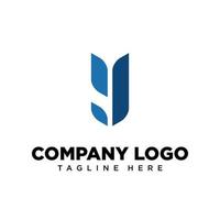 Logo design letter Y suitable for company, community, personal logos, brand logos vector