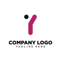 Logo design letter Y suitable for company, community, personal logos, brand logos vector