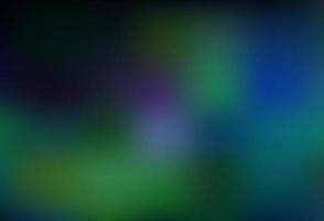 Dark Blue, Green vector abstract blurred pattern.
