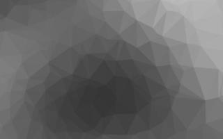 Light Silver, Gray vector polygonal background.