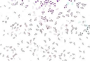 Light purple vector texture with random forms.