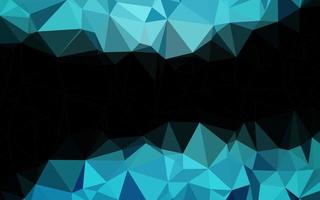 Light BLUE vector abstract mosaic backdrop.