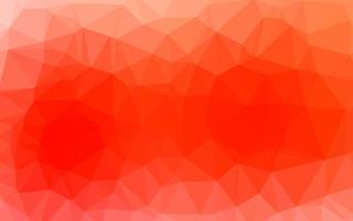 Light Red vector polygonal pattern.