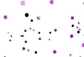 Light Purple vector texture in poly style with circles, cubes.