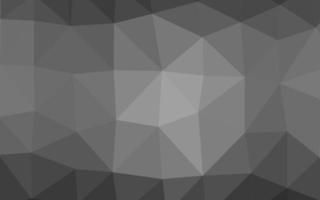 Light Silver, Gray vector triangle mosaic template.