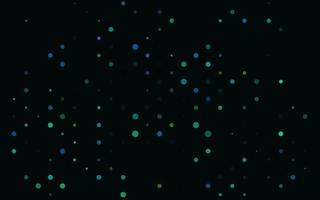 Light Blue, Green vector backdrop with dots.