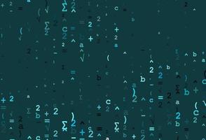 Light BLUE vector backdrop with algebra elements.