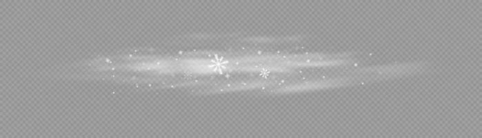 Snow and wind. White gradient decorative element.vector illustration. winter and snow with fog. wind and fog. vector