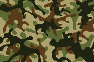 fondo de diseño de patrón de soldado de camuflaje. estilo de ropa estampado de repetición de camuflaje verde militar. ilustración vectorial vector