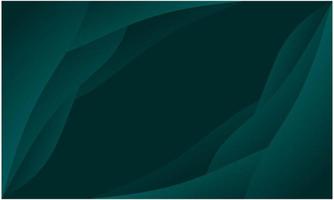 Green abstract wave background for posters, banners, presentations etc vector