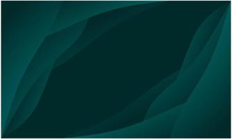 Green abstract wave background for posters, banners, presentations etc vector