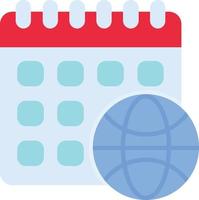 Calendar Flat Icon vector