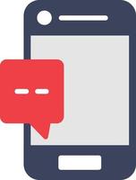 Chat Flat Icon vector