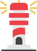 Lighthouse Flat Icon vector