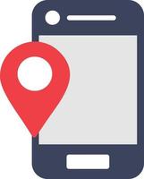 Gps Flat Icon vector