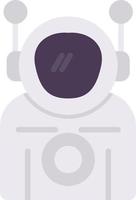 Astronaut Flat Icon vector