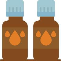 Essential Oil Flat Icon vector