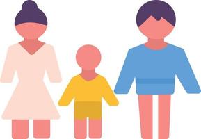 Family Flat Icon vector