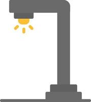 Street Lights Flat Icon vector