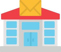 Post Office Flat Icon vector