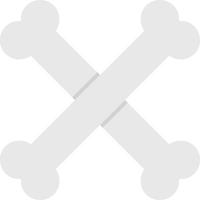 Bone Flat Icon vector