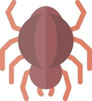 Spider Flat Icon vector