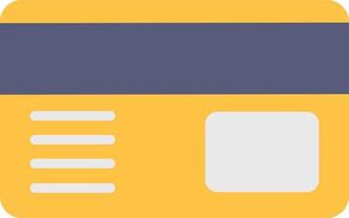 Credit Card Flat Icon vector