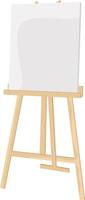 Painting stand, illustration, vector on white background