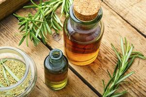 Fresh organic rosemary extract photo