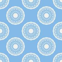 Quatrefoil geometric seamless pattern, background, vector illustration in mint blue, soft turquoise color and white.