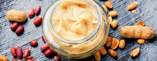 Tasty peanut butter photo