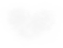 Realistic white cloud png