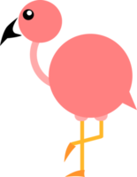 lindo clipart de flamingo png