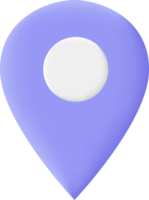 modern 3d pin illustraties. kaart plaats wijzer. navigatie icoon voor web, banier, logo of kenteken. png