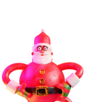 Santa Claus nel rosso png