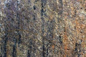primer plano de granito y texturas y materiales mixtos oxidados en alta resolución foto