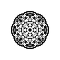 decorative border round frame, black and white circle ornament template art decor, circular ornamental baroque for design ceramic, card, invitation, wedding, plate, banner, greeting, lace, vector