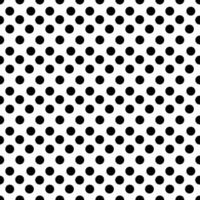 black and white seamless pattern with circles background vector