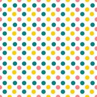 seamless pattern with circles background vector