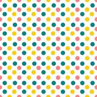 seamless pattern with circles background vector