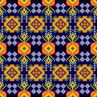 seamless geometric ethnic pattern background vector