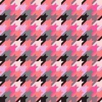 seamless geometric pattern with houndstooth vector