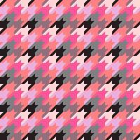 seamless geometric pattern with houndstooth vector