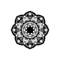 decorative border round frame, black and white circle ornament template art decor, circular ornamental baroque for design ceramic, card, invitation, wedding, plate, banner, greeting, lace, vector