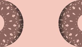 Two donuts with a pattern on them vector